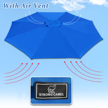 Load image into Gallery viewer, 10' 8 Ribs Patio Umbrella Canopy Top Cover Replacement