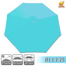 Load image into Gallery viewer, 10' 8 Ribs Patio Umbrella Canopy Top Cover Replacement