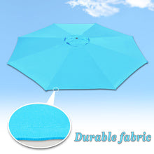 Load image into Gallery viewer, 10' 8 Ribs Patio Umbrella Canopy Top Cover Replacement