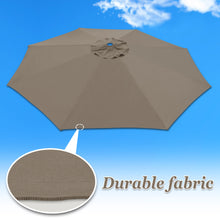 Load image into Gallery viewer, Umbrella Replacement Canopy Cover for 11.5ft 8 Rib Market Outdoor Patio Shades