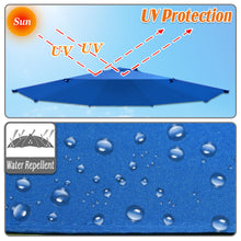 Load image into Gallery viewer, Umbrella Replacement Canopy Cover for 11.5ft 8 Rib Market Outdoor Patio Shades