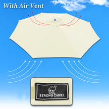 Load image into Gallery viewer, Umbrella Replacement Canopy Cover for 11.5ft 8 Rib Market Outdoor Patio Shades