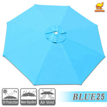 Load image into Gallery viewer, Umbrella Replacement Canopy Cover for 11.5ft 8 Rib Market Outdoor Patio Shades