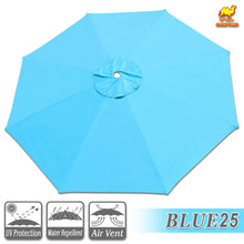 Load image into Gallery viewer, Umbrella Cover Canopy 13ft 8 Rib Patio Replacement Top Outdoor