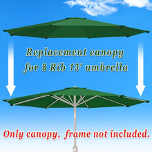 Load image into Gallery viewer, Umbrella Cover Canopy 13ft 8 Rib Patio Replacement Top Outdoor