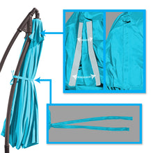 Load image into Gallery viewer, 10ft 8 Rib Canopy Replacement Cover for Patio Hanging Umbrella