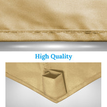 Load image into Gallery viewer, Replacement Canopy Cover for 10' Patio Half Umbrella 10ft 5 Ribs Half Umbrella