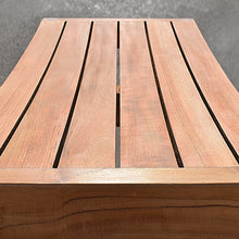 Load image into Gallery viewer, KINGTEAK Indoor & Outdoor 23.4" Golden Teak Wood Side Table