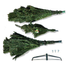 Load image into Gallery viewer, New high level Christmas Tree 6.5ft with Sturdy Metal leg Xmas Full Pine Spruce