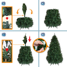 Load image into Gallery viewer, New high level Christmas Tree 6.5ft with Sturdy Metal leg Xmas Full Pine Spruce