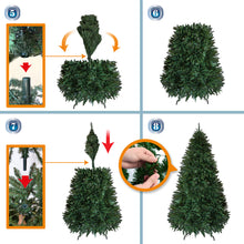 Load image into Gallery viewer, New high level Christmas Tree 7ft with Sturdy Metal leg Xmas Full Pine Spruce