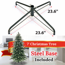 Load image into Gallery viewer, 7' Premium Snow Artificial Christmas Pine Tree Holiday Decor Xmas Tree