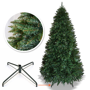 New high level Christmas Tree 7.5ft with Sturdy Metal leg Xmas Full Pine Spruce