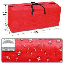 Load image into Gallery viewer, Heavy Duty Large Artificial Christmas Tree Storage Bag for Holiday Clean up