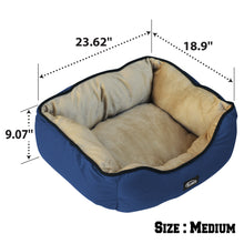 Load image into Gallery viewer, 23.6"x18.9" Heavy Duty Pet Puppy Dog Cat Warm Cushion Soft Sleeping Bed