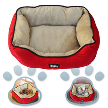 Load image into Gallery viewer, 23.6"x18.9" Heavy Duty Pet Puppy Dog Cat Warm Cushion Soft Sleeping Bed