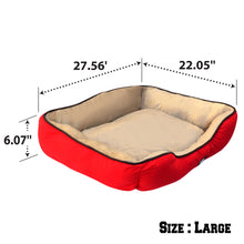 Load image into Gallery viewer, Pet Dog Puppy Cat Soft Fleece Warm Sofa Cotton Plush Mat Sleeping Bed