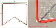 Load image into Gallery viewer, NEW 6' x 6' x 7' Portable Lacrosse Sport Net with quickly Set Up