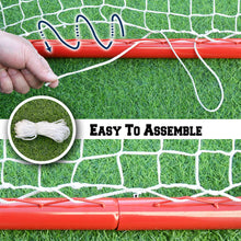 Load image into Gallery viewer, 72"x48"x30" Senior Hockey Elite Goal Regulation Sport Net with Steel Tube