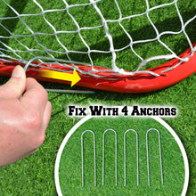 Load image into Gallery viewer, 72"x48"x30" Senior Hockey Elite Goal Regulation Sport Net with Steel Tube