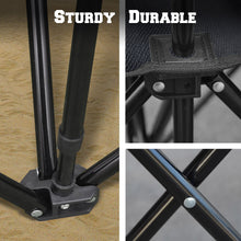 Load image into Gallery viewer, Folding 4 Person Seater Portable Sports Sideline Bench Chair 600D PVC Fabric