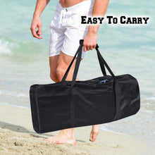 Load image into Gallery viewer, Folding 4 Person Seater Portable Sports Sideline Bench Chair 600D PVC Fabric