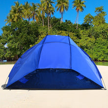 Load image into Gallery viewer, STRONG CAMEL Portable Beach Shelter Sun Shade Canopy Camping Fishing Beach Tent for Outdoor