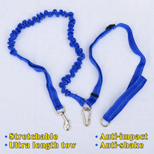 Load image into Gallery viewer, Hands Free Running Dog Leash Bungee Reflective Strip for Jogging Walking Hiking