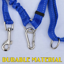 Load image into Gallery viewer, Hands Free Running Dog Leash Bungee Reflective Strip for Jogging Walking Hiking
