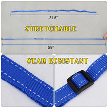 Load image into Gallery viewer, Hands Free Running Dog Leash Bungee Reflective Strip for Jogging Walking Hiking