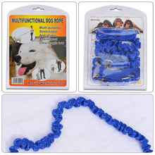 Load image into Gallery viewer, Hands Free Running Dog Leash Bungee Reflective Strip for Jogging Walking Hiking