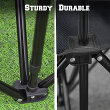 Load image into Gallery viewer, Portable Folding Sports 6 Seater Sideline Bench with Carry Bag