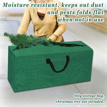 Load image into Gallery viewer, Heavy Duty Large Artificial Christmas Tree Storage Bag for Holiday Clean up