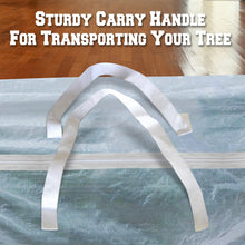 Load image into Gallery viewer, 60"x30" Dia Up to 9ft Large Artificial Christmas Tree Carry Storage Bag White