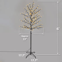 Load image into Gallery viewer, 6ft  180 LED  Cherry Blossom Flower  light Decoration Tree