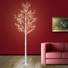 Load image into Gallery viewer, 8ft 132L LED Light Birch Decoration Tree Home Garden Holiday Party