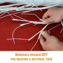 Load image into Gallery viewer, 8ft 132L LED Light Birch Decoration Tree Home Garden Holiday Party