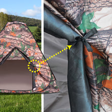 Load image into Gallery viewer, STRONG CAMEL Portable Camouflage Camo Camping Hiking Instant Easy Setup Pop Up Tent