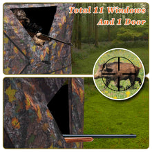 Load image into Gallery viewer, 2-3 Person Camouflage Hunting Blind Ground Archery Outhouse