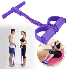 Load image into Gallery viewer, Pedal Resistance Band Stretch Trainer Abdominal Training Machine Home Fitness Equipment