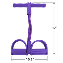 Load image into Gallery viewer, Pedal Resistance Band Stretch Trainer Abdominal Training Machine Home Fitness Equipment