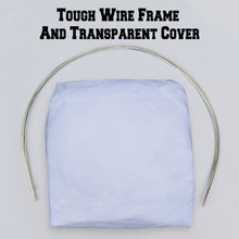 Load image into Gallery viewer, 16.5X2X1.3'H Mini Long Tunnel Plant Gardening Hoops Flower Greenhouse