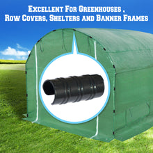Load image into Gallery viewer, 7/8 inch x 2-1/2 Wide ABS Snap Clamps for Greenhouses Row Covers Clips Shelters Banner Frame
