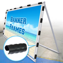 Load image into Gallery viewer, 7/8 inch x 2-1/2 Wide ABS Snap Clamps for Greenhouses Row Covers Clips Shelters Banner Frame