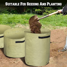 Load image into Gallery viewer, 3PC Garden Grow Bags Raised Bed Vegetables Plant Planter Tub Pots