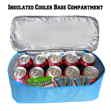 Load image into Gallery viewer, Mesh Beach Outdoor Sport Tote Bag with Heat Insulated Picnic Cooler