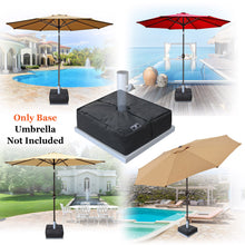 Load image into Gallery viewer, 14.6" Square Umbrella Sandbag Base Weight Bag Parasol Flag Pole Stand