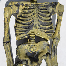 Load image into Gallery viewer, Hanging Acoustic Skeleton Ghost Glowing Eyes Scary Sound Halloween Prop Decorate