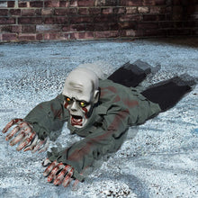 Load image into Gallery viewer, Crawling Creeping Bloody Ghost Zombie for Halloween with Motion Senor