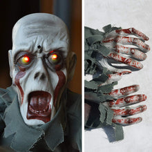 Load image into Gallery viewer, Crawling Creeping Bloody Ghost Zombie for Halloween with Motion Senor